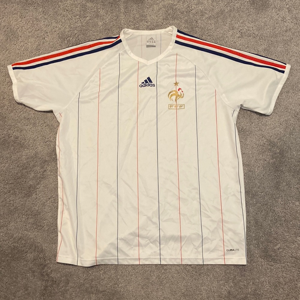 Adidas France soccer jersey size XL